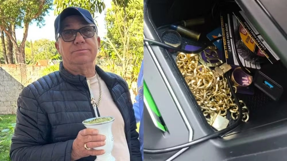 Neto viaja mais de 600 km para matar avô e roubar joias de ouro do idoso no PR, diz polícia