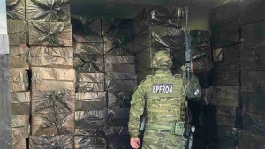 Carga de 25 mil maços de cigarros é apreendida em Laranjeiras do Sul