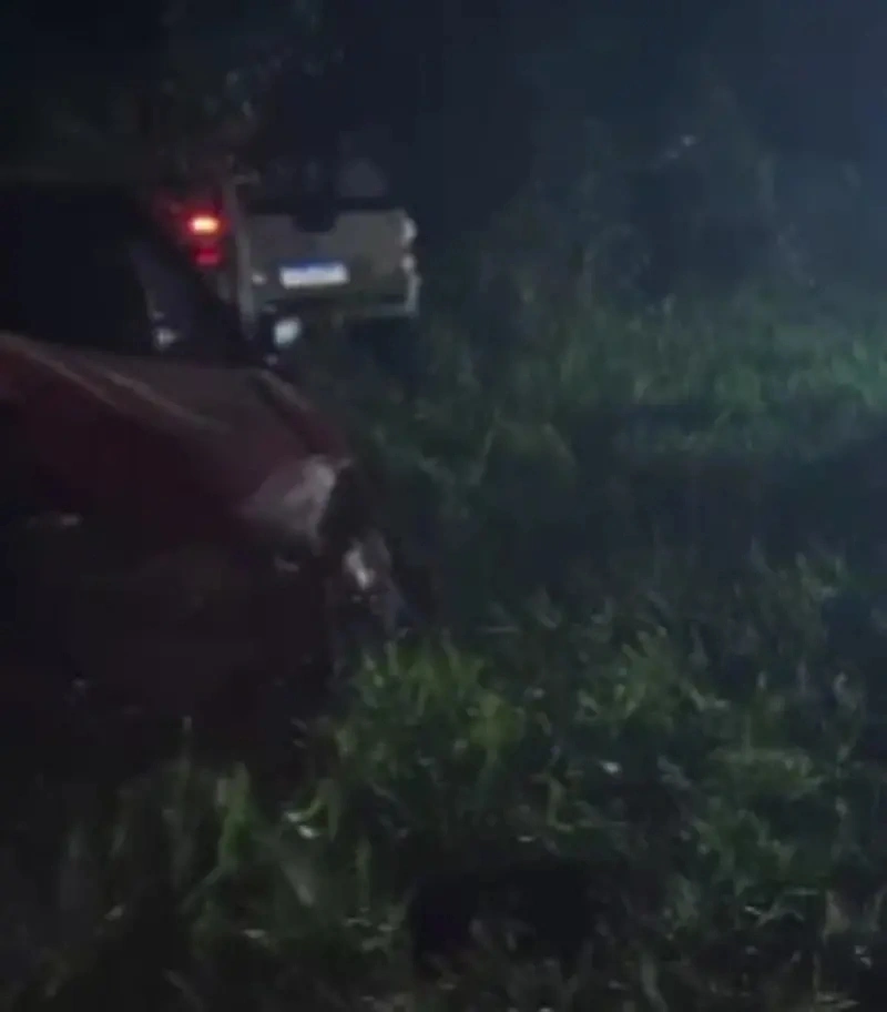 Homem morre e mulher fica ferida em grave acidente na BR-277