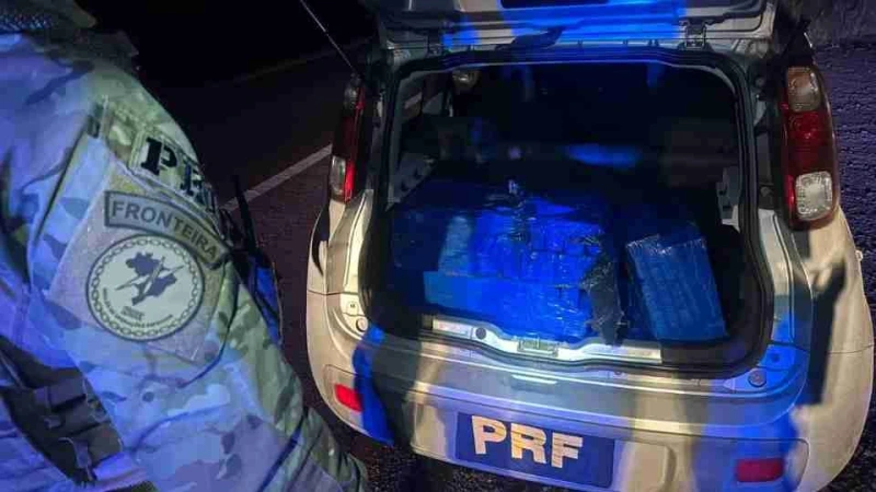 100 quilos de maconha são apreendidos em Toledo