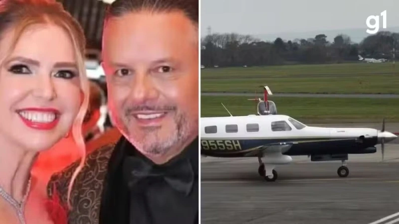 Casal de empresários que morreu em queda de avião no RS iria comprar a aeronave, diz dono