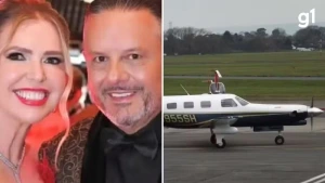 Casal de empresários que morreu em queda de avião no RS iria comprar a aeronave, diz dono