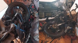 Motociclista sobrevive após ser arrastado por 40 metros por carro e ter perna amputada, em Cascavel