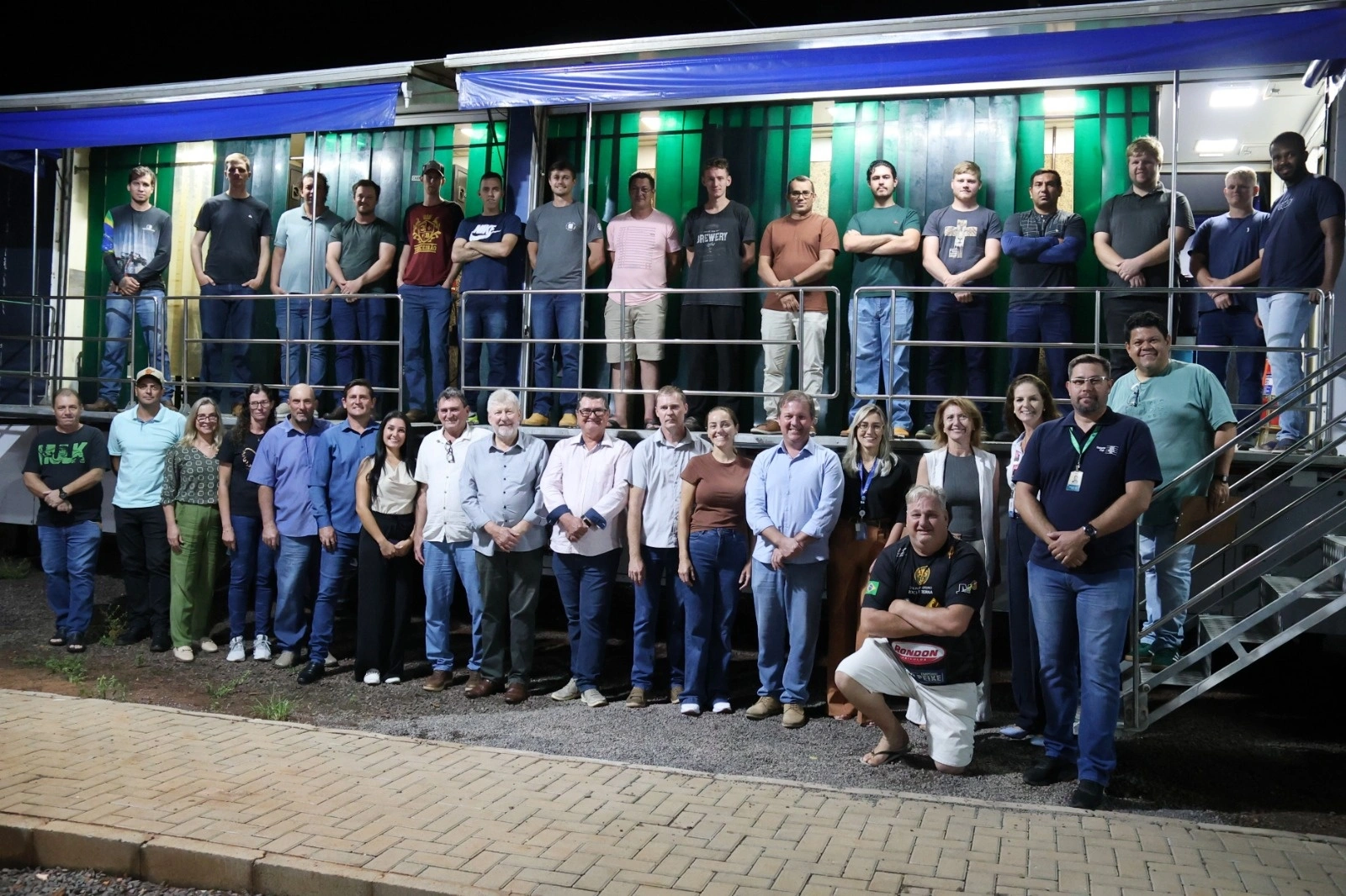 Solenidade marca o início do curso gratuito de processos de soldagem em Nova Santa Rosa
