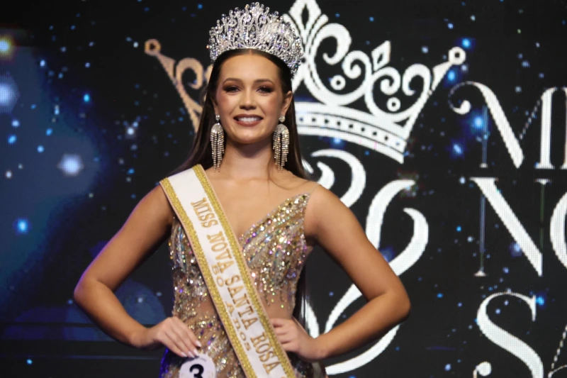 Laiane Vanessa Leske é eleita Miss Nova Santa Rosa 2026