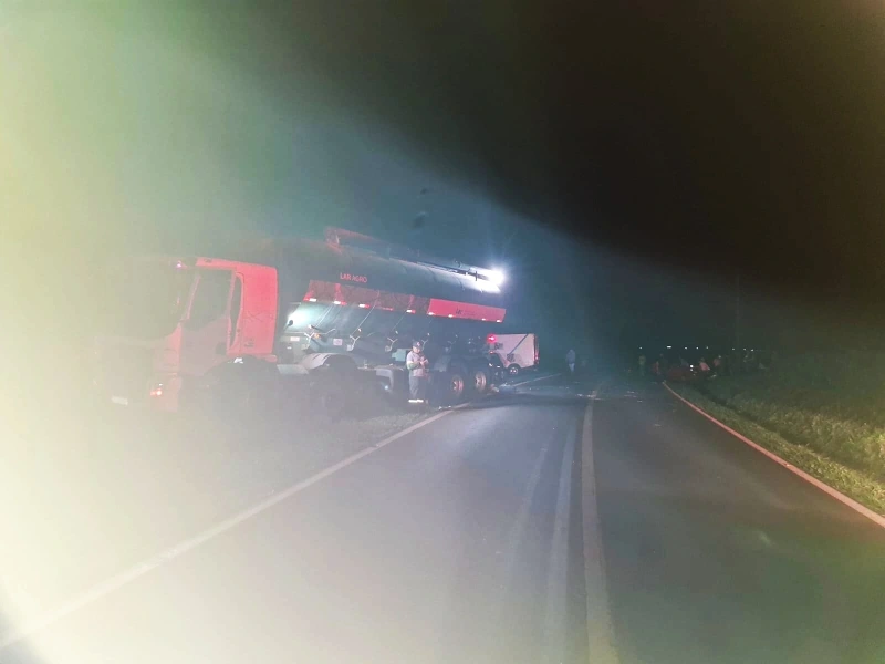Colisão lateral deixa um morto na PR-590 entre Matelândia e Ramilândia
