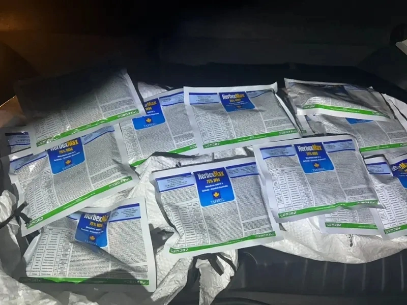 Homem é preso com carga de herbicida irregular na PR-364, em Terra Roxa