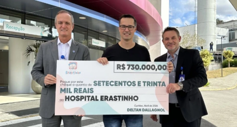 Deltan doa R$ 730 mil ao Erastinho com dinheiro de vaquinha para indenizar Lula