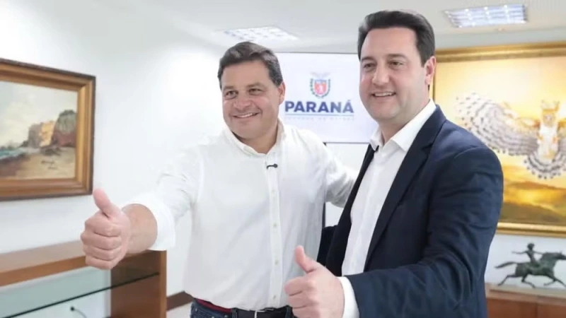 Ratinho Jr. lança pré-candidato no PR com foco em obras da gestão