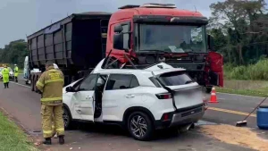 Família de caminhoneiro relata impacto emocional após acidente na BR-277 em Céu Azul