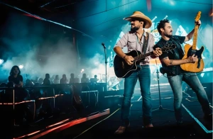 Expo Rosa 2026: sábado tem Fernando e Sorocaba e atrações para toda a família