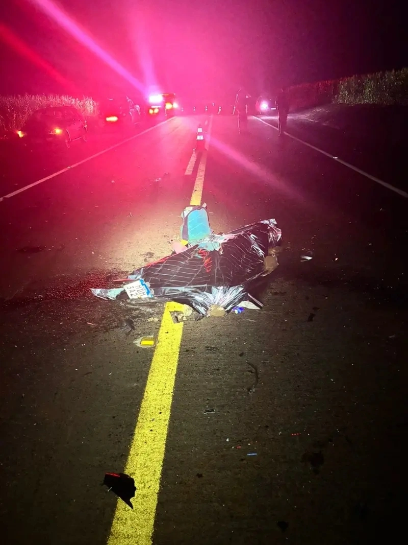 Motociclista morre em acidente na PR-585 em Toledo