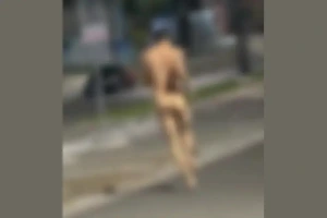 Peladão com tornozeleira eletrônica é flagrado correndo em avenida de Umuarama