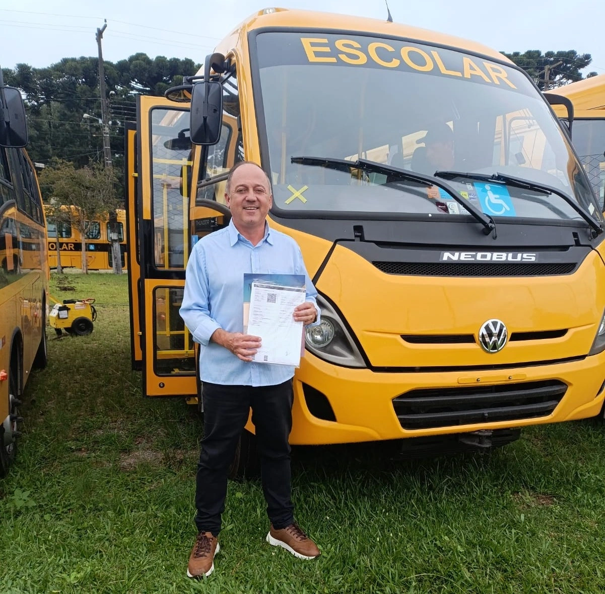 Maripá é contemplada com novo ônibus escolar e reforça transporte de alunos da rede municipal