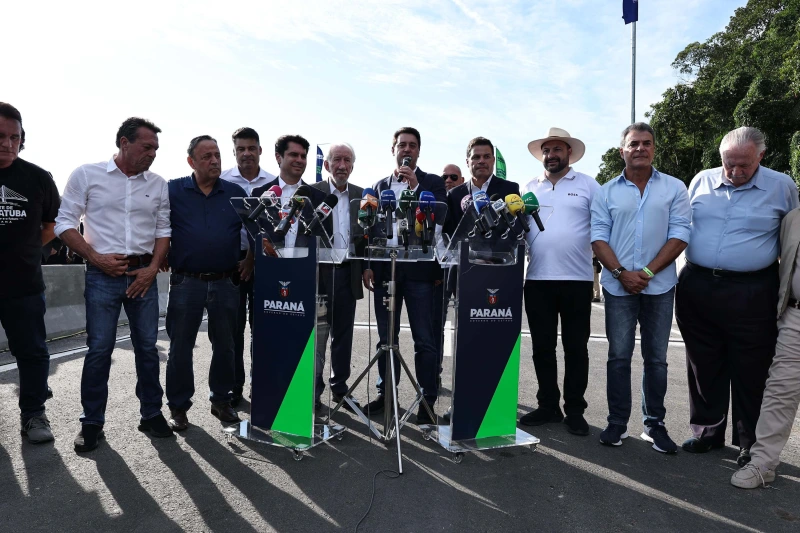 Inaugurada a tão esperada Ponte de Guaratuba, no litoral do PR
