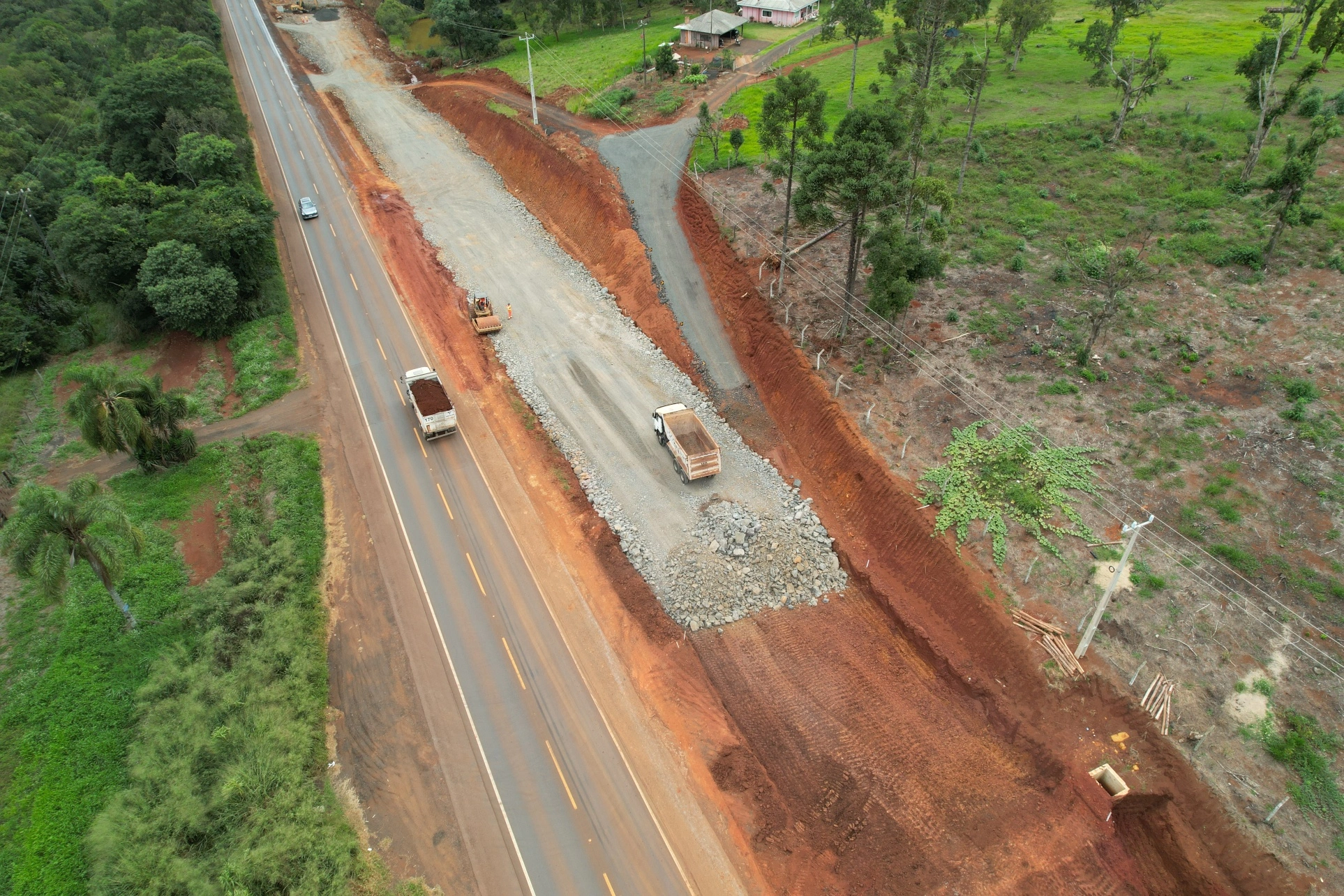 Rodovia entre Pitanga e Turvo será interditada para detonação de rochas na quinta-feira