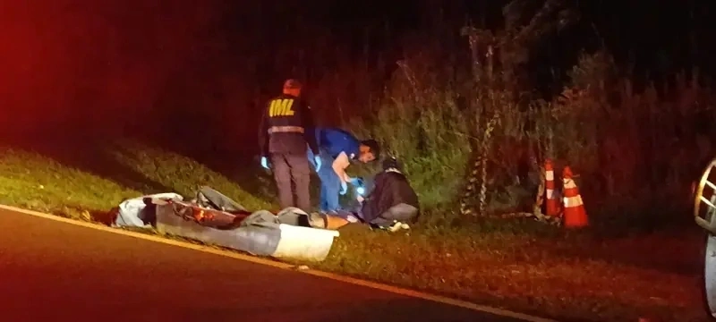 Indígena morre após atropelamento na PR-473 em Nova Laranjeiras