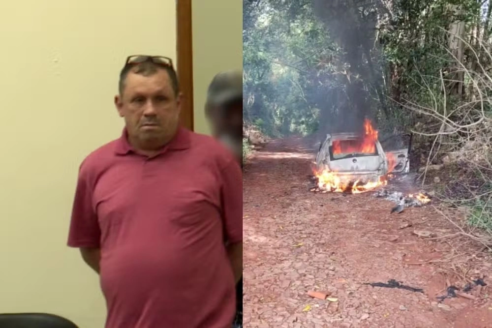Homem confessa ter matado mulher ao colocá-la amarrada ao lado de carro em chamas e é condenado a mais de 27 anos de prisão, no Paraná