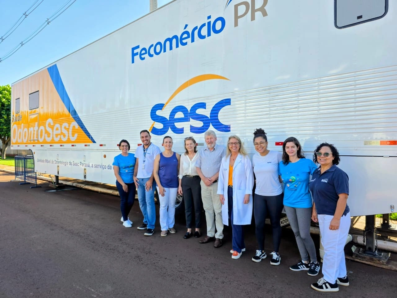 Parceria entre Secretaria de Saúde e Sesc realiza 1.600 atendimentos odontológicos em Nova Santa Rosa