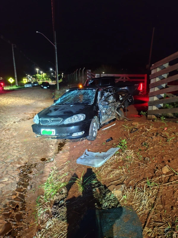 Motorista morre após grave acidente na PR-585, em Vera Cruz do Oeste