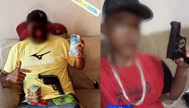 Homens que morreram em confronto ostentavam armas e dinheiro no PR