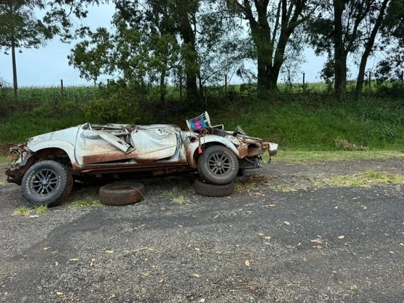Homem morre após capotamento na BR-277 em Medianeira