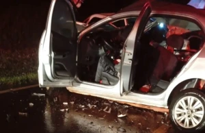 Batida frontal deixa três mulheres mortas na PR-473