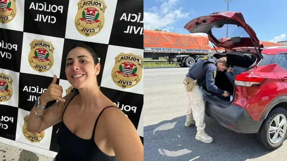 Influenciadora vai parar em delegacia após pegar carona em aplicativo e polícia descobrir contrabando de canetas emagrecedora no carro, no Paraná