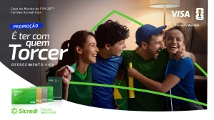 Sicredi e Visa realizam ação para a Copa do Mundo da FIFA™