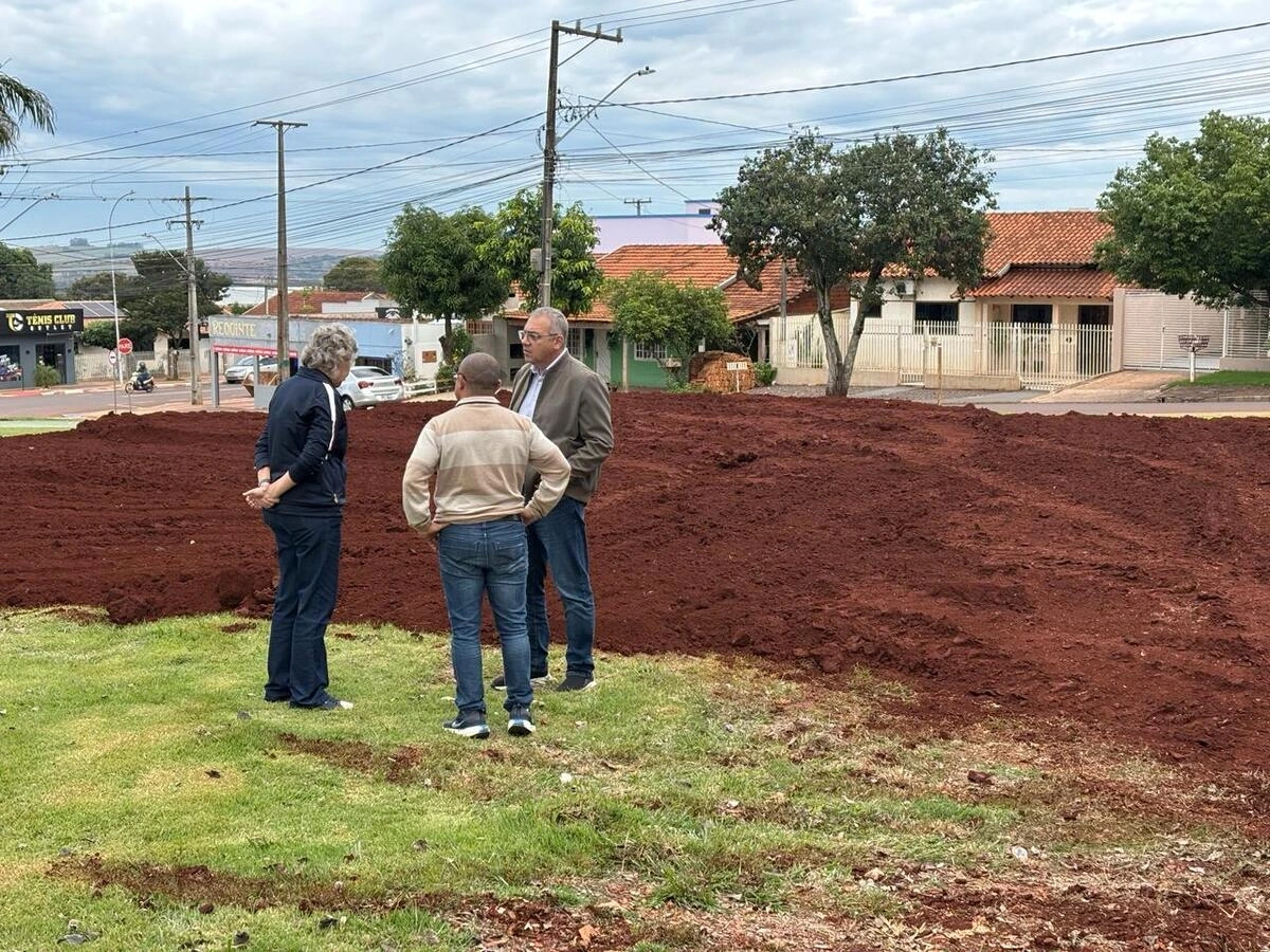 Obra da nova sede do Cras IV é iniciada no Jardim Panorama, em Toledo