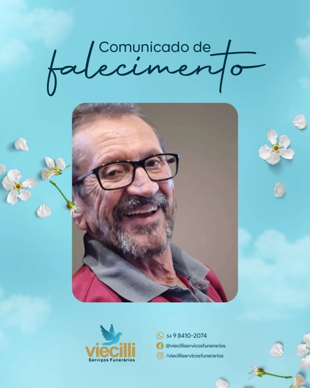 Ex-prefeito de Nova Santa Rosa, Jandir Dal Moro falece aos 71 anos