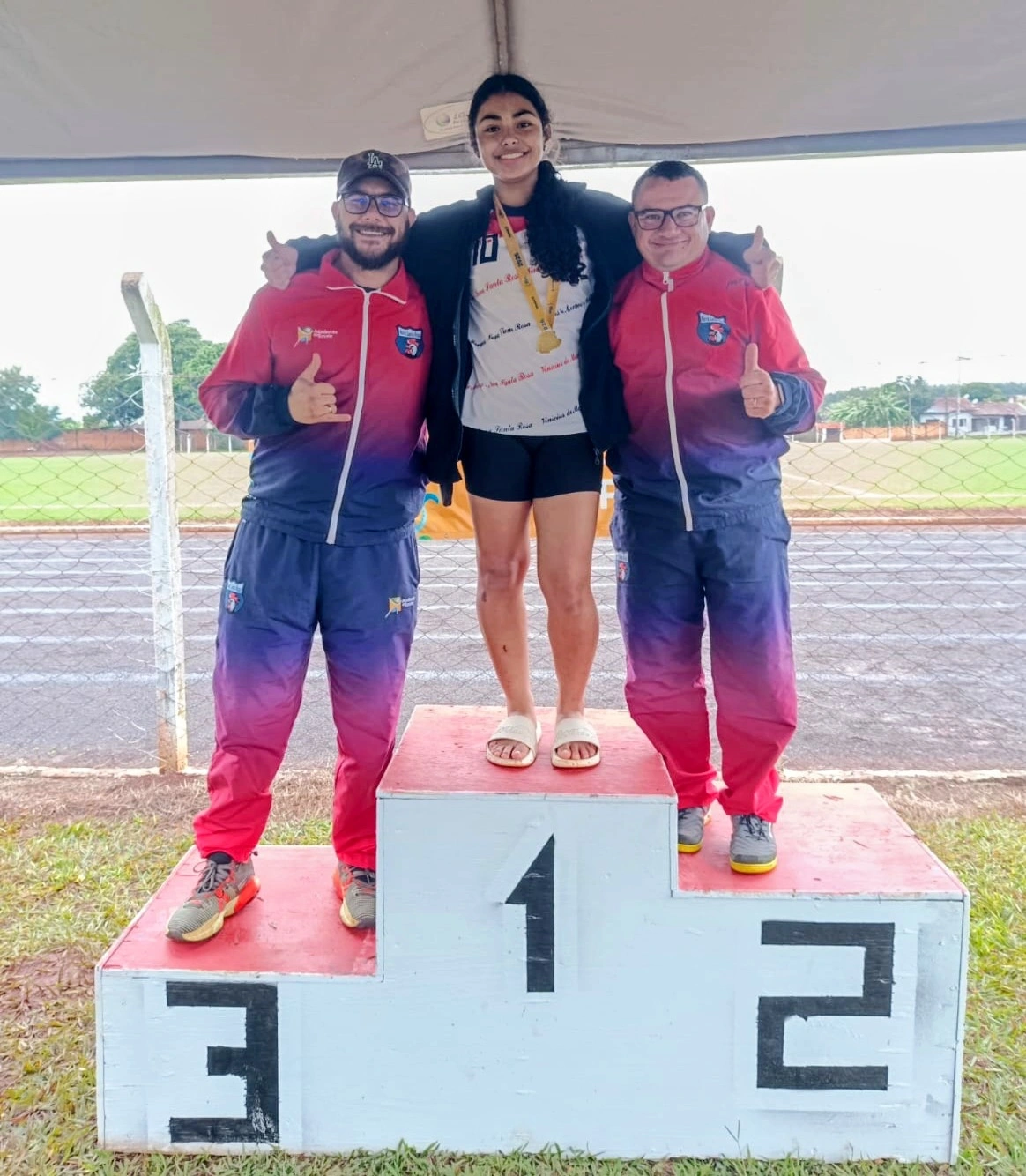 Atleta nova-santa-rosense conquista medalha de ouro e garante vaga para a fase final dos Jogos Escolares do Paraná
