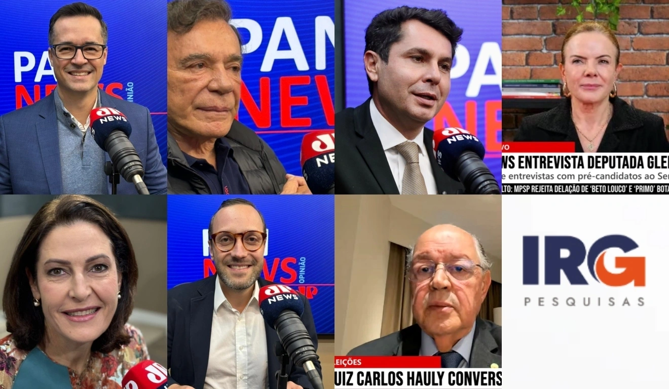 IRG Pesquisas: Deltan Dallagnol e Álvaro Dias lideram disputa ao Senado no Paraná