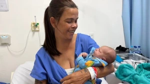 Mãe confunde gestação com pedra nos rins e descobre gravidez na hora do parto em SC
