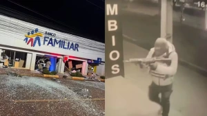 Bancos são alvo de mega-assalto no Paraguai em ação orquestrada com mais de 20 criminosos; polícia investiga participação de brasileiros
