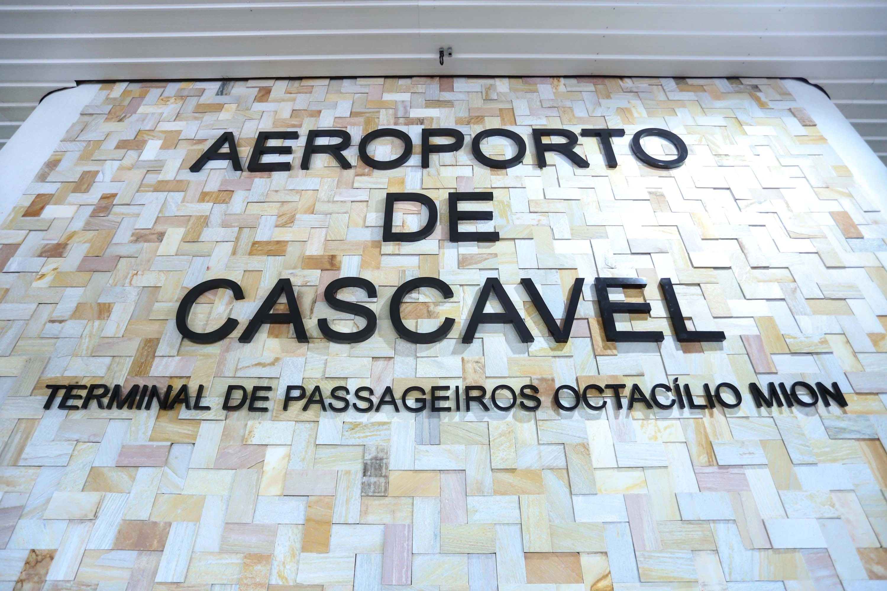 Aeroporto de Cascavel terá voo direto para Maceió na temporada de férias de inverno