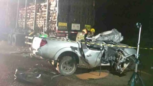 Acidente na PR-160 deixa dois mortos e dois feridos em Telêmaco Borba