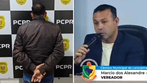 Vereador do Paraná preso por bater no carro da ex com o filho dentro é solto e participa de sessão da Câmara logo após sair da cadeia