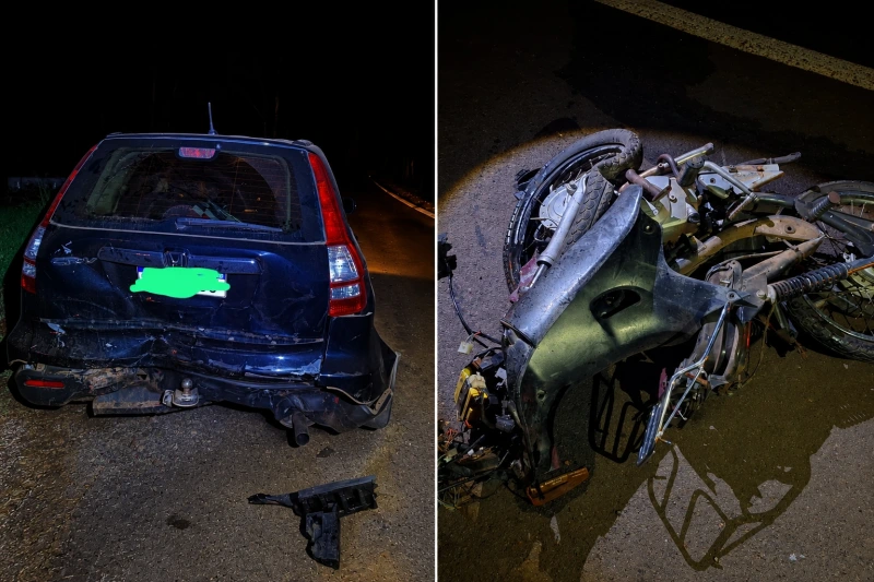 Motociclista morre em colisão frontal na PR-486 entre Assis Chateaubriand e Brasilândia do Sul