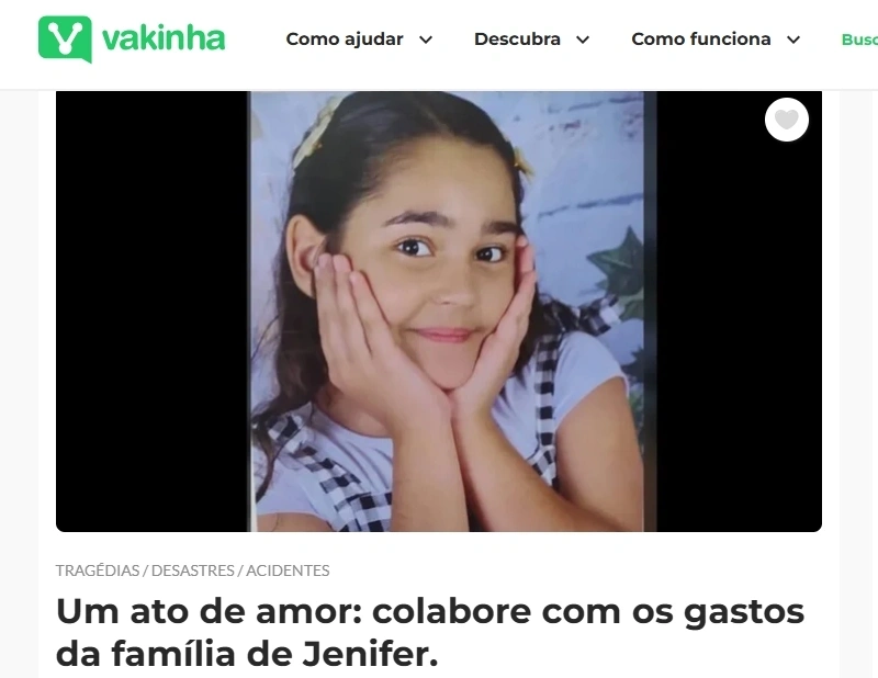 Família de adolescente vítima de acidente em Nova Santa Rosa promove vaquinha para custear despesas
