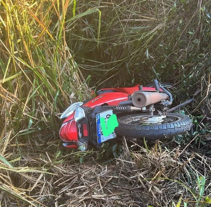 Acidente entre moto e HR-V deixa um ferido na PR-317, em Toledo