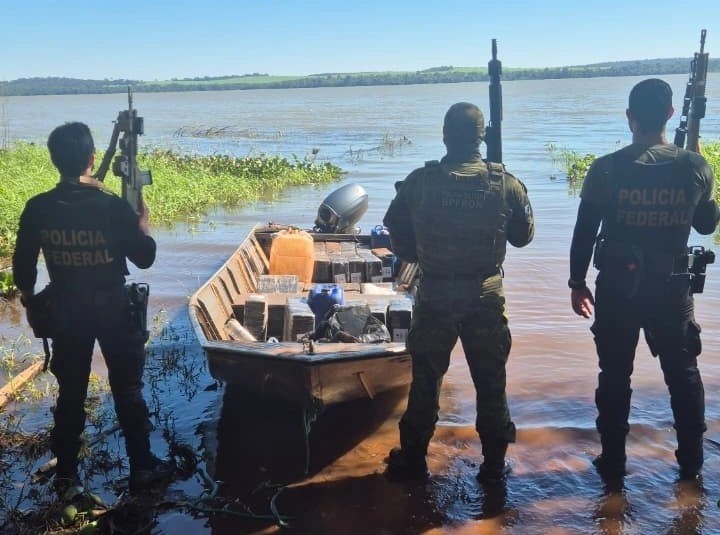 Policiais apreendem 520 quilos de maconha em Porto Mendes