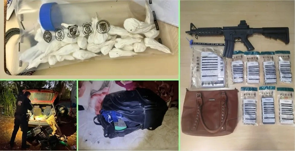 Operação Delivery prende seis pessoas e apreende drogas durante ação da polícia em Palotina