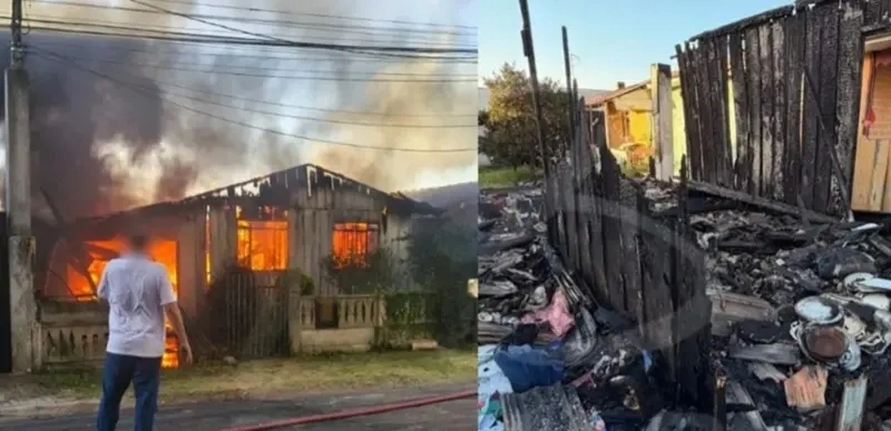 Menino autista salva bisavó acamada de 104 anos de incêndio no PR