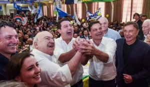 MDB confirma Alvaro Dias ao Senado e oficializa apoio à chapa de Sandro Alex e Rafael Greca no Paraná