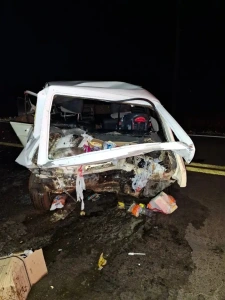 Motorista é preso após acidente com cinco feridos na PR-495