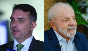 Flávio Bolsonaro aparece numericamente à frente de Lula no 2º turno, aponta Gerp