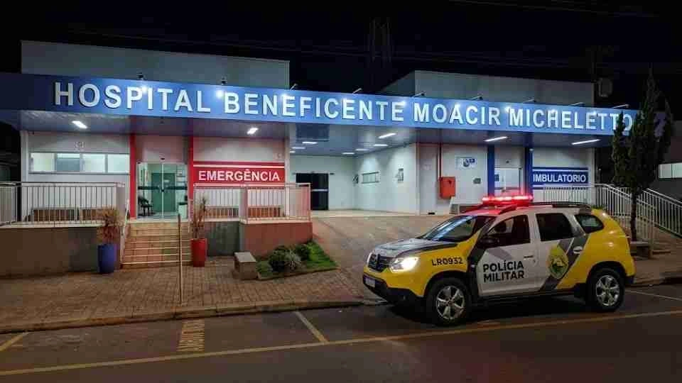Homem é preso após atingir irmão e cunhado com facão durante churrasco em Assis Chateaubriand