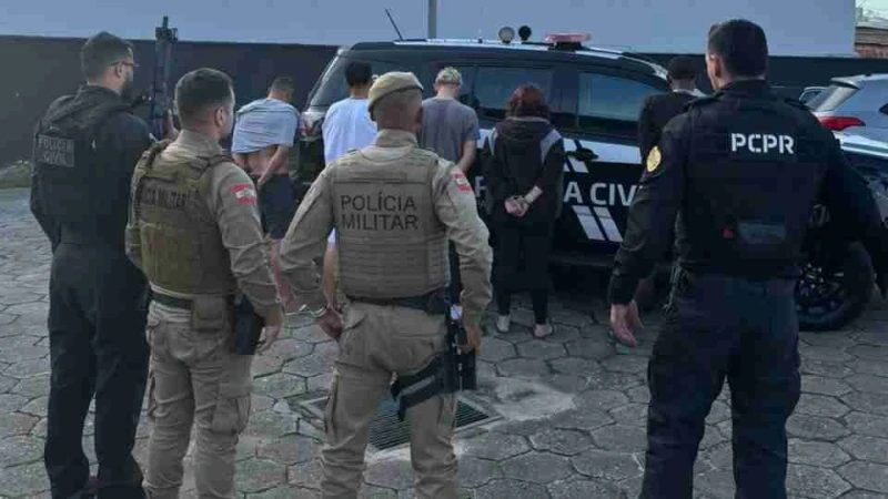Grupo suspeito de furtar caminhonetes é alvo de operação e 15 acabam presos em Toledo e demais municípios
