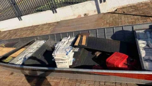 Embarcação com fundo falso é apreendida com 250 unidades de agrotóxicos em Marechal Rondon